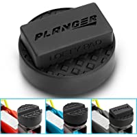PLANGER® - Lofty Pad – Bloque de Goma ranurado Universal Antideslizante para Jack Pad - Protector de Coche Anti daños en…